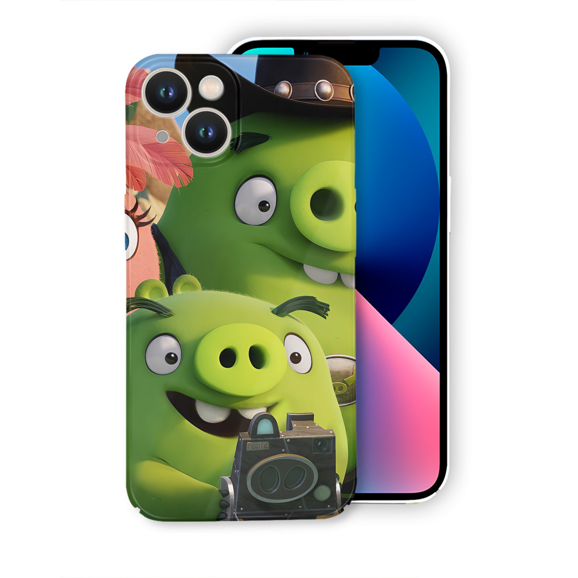 （画像用） Angry Birds アングリーバード 【iPhone 14シリーズ対応】ハードケース